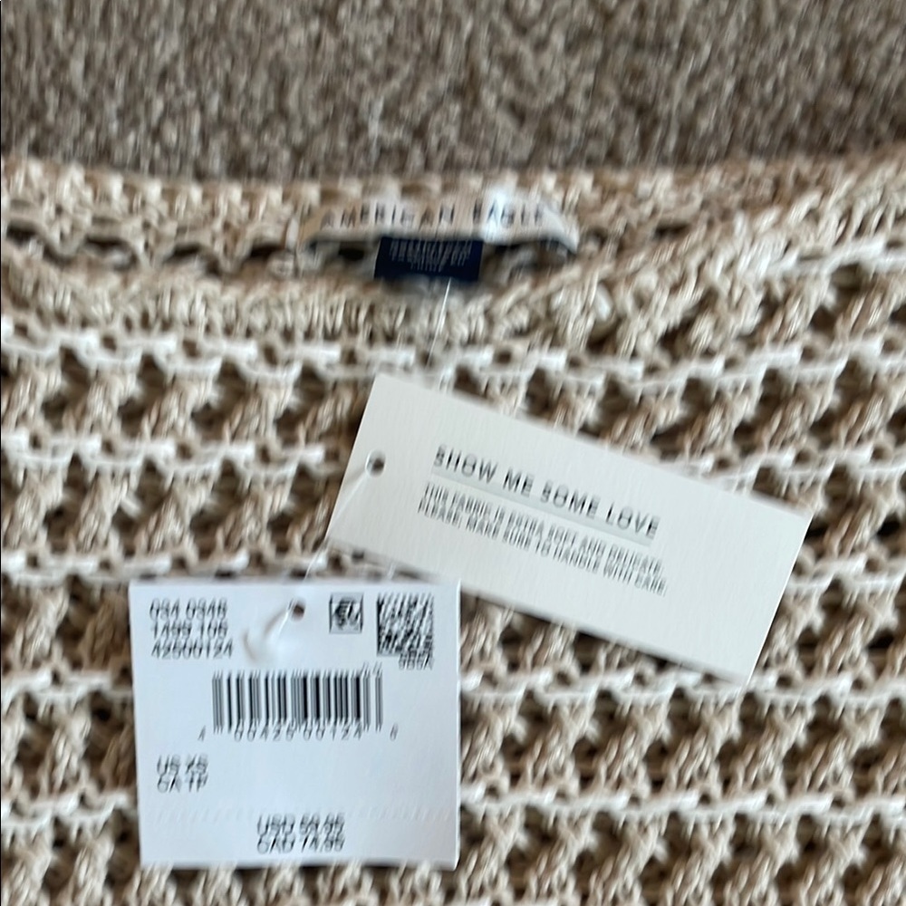 American Eagle Outfitters Cream Sweater - Picture 4 of 7